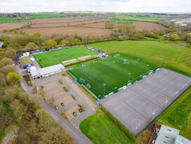 Drone photography helps showcase large multi-use venue