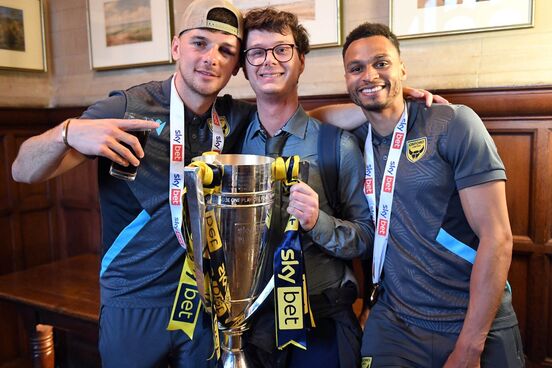 Liam Rice Oxford United Bus tour